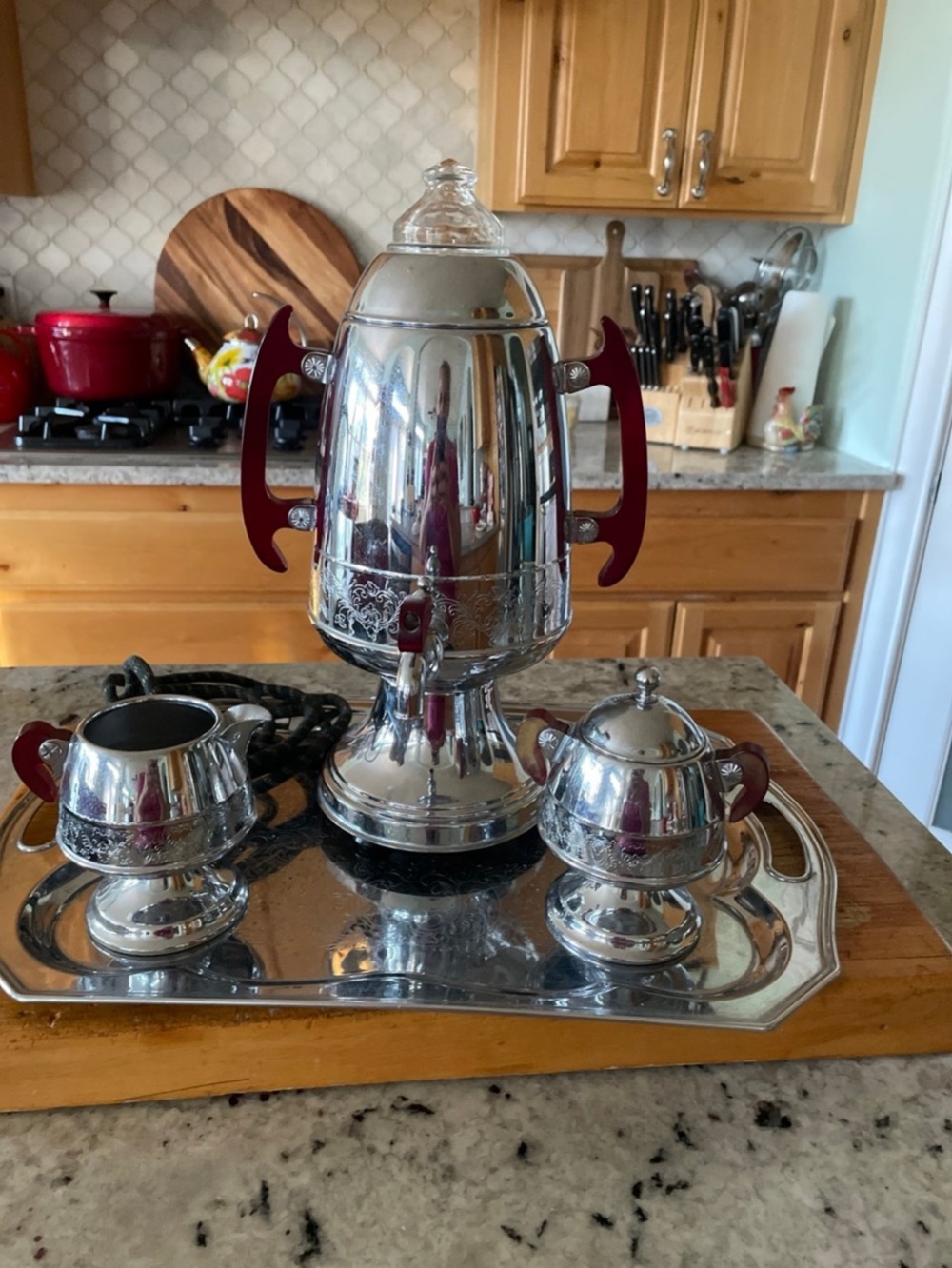 Vintage United 800 complete coffee service set